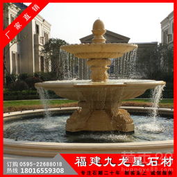【花岗岩室外喷泉广场石雕流水摆件惠安石雕厂家】- 