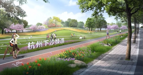 打造杭城首个环区绿道 杭州经开区启动环线景观提升工程