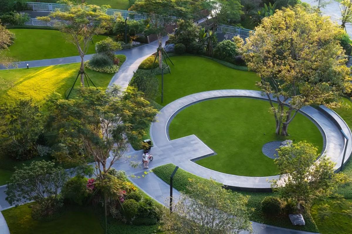 广州时代云来公园区景观工程.