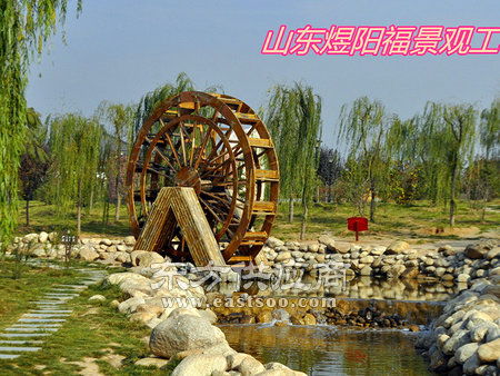 泰安景观水车,景观工程,景观水车厂家图片