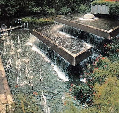 水景设计之跌水景观三种形式