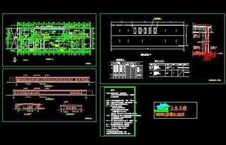 食品加工厂建筑施工图免费下载 工业 农业建筑