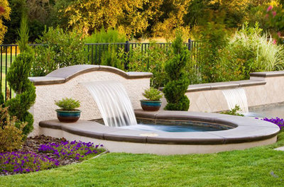 假山喷泉设计制作 喷泉设计制作 考尔德景观雕塑厂