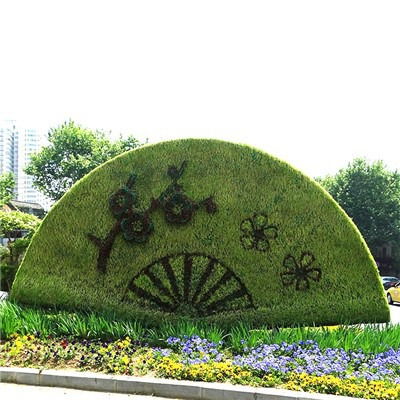 大象移树仿真绿雕造型可定制 四川西昌绿雕厂家 仿真绿雕厂家直发