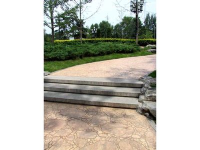 彩色混凝土地坪与普通混凝土好在哪里?|透水混凝土|透水地坪|压模地坪|水泥压花地坪|压印地坪|彩色艺术地坪|彩色混凝土|彩色透水地坪|彩色透水混凝土|上海七彩路景观工程| 东商网