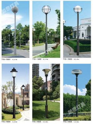 庭院灯系列在景观工程中的应用与设计