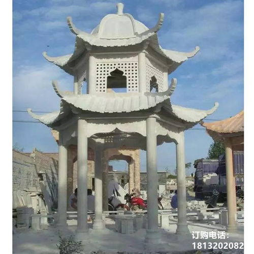 村庄石凉亭 三明花岗岩雕塑凉亭制作厂家