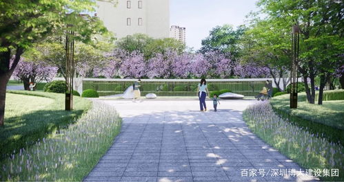 深圳博大建设集团喜获四川南充龙湾凤凰台项目景观工程